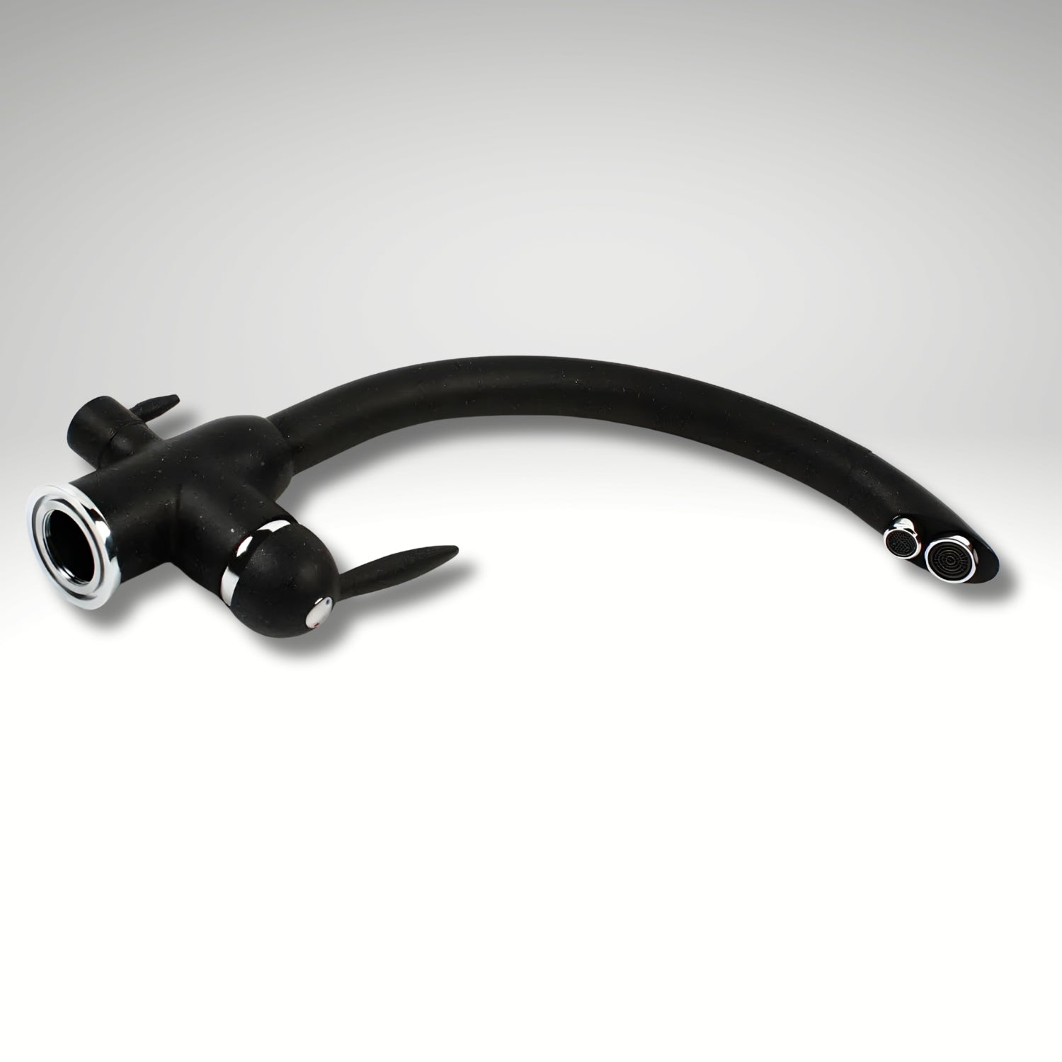 Sundby - Three-Way Faucet Kitchen Sink Mixer Tap Hot Cold Water Crane Deck Mounted Kitchen Tap