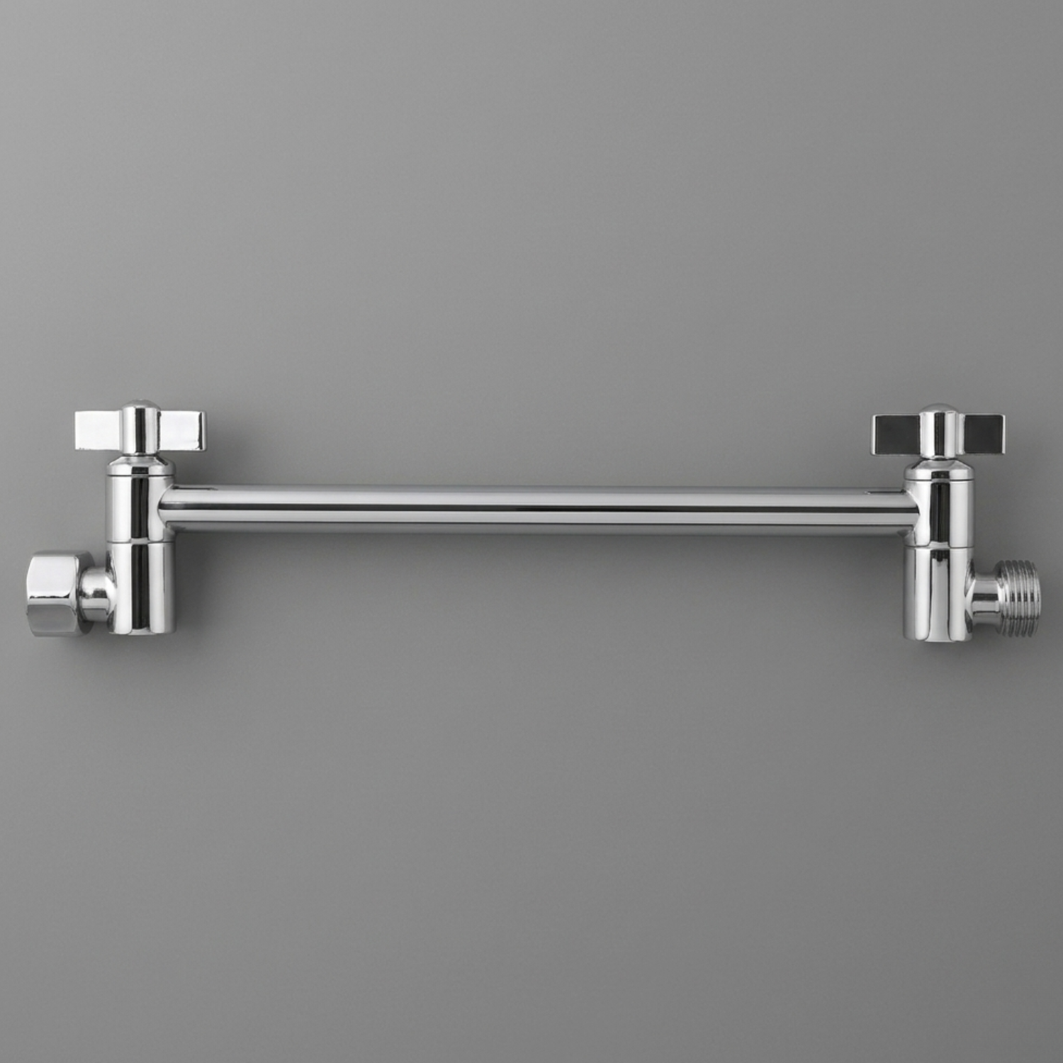 Halling - 8-12 Inch Square Rain Shower Head Combo High Pressure with Handheld Shower Spray & Extension Arm