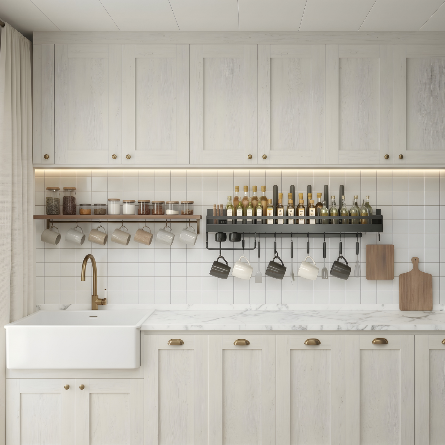 Kitchen Wall Dish Rack