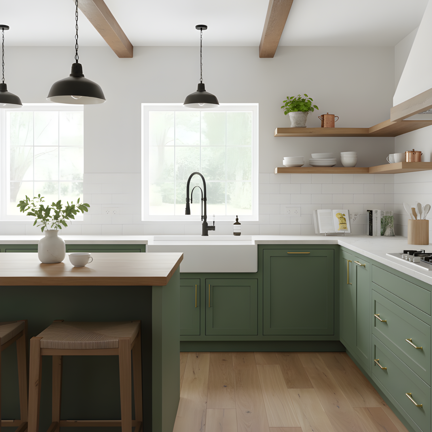 Visby - 360° Pull-Down Kitchen Faucet with Spring Spout Hot & Cold Mixer
