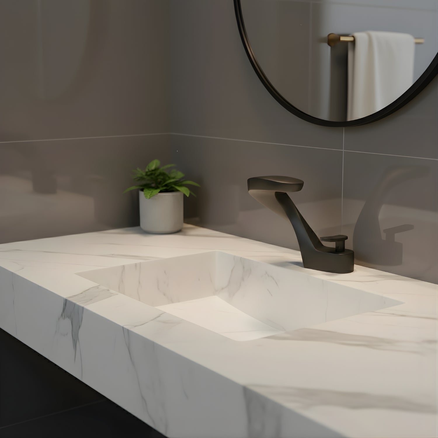 Bergen - Elegant Bathroom Faucet Single Lever