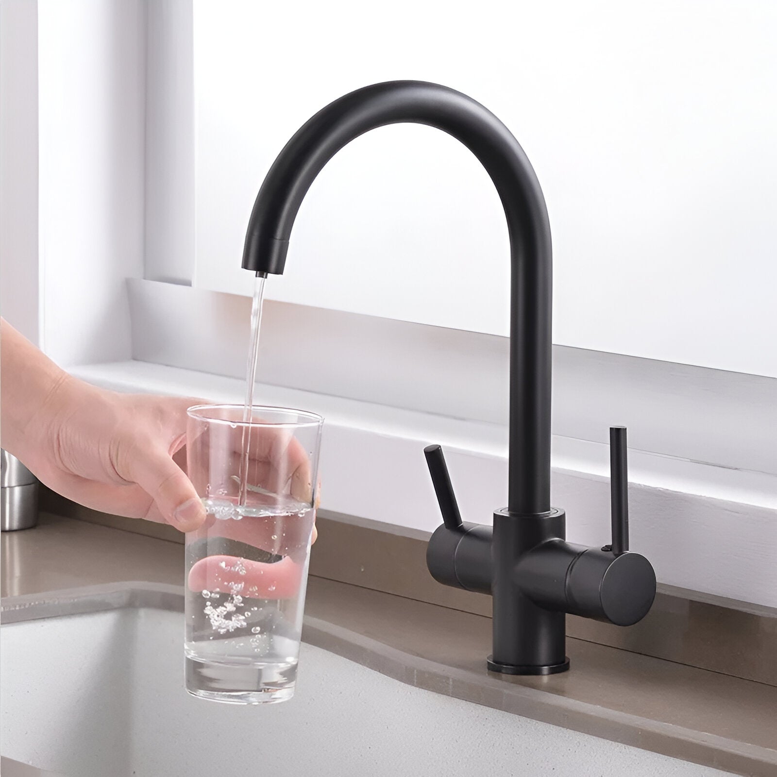 Sarpsborg - Kitchen Faucet With Filtered Water Dispenser