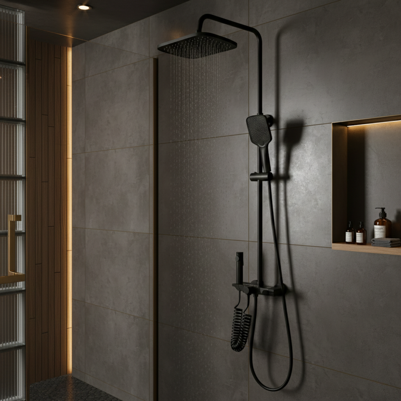 Wismar - Smart Piano Bathroom Shower Set