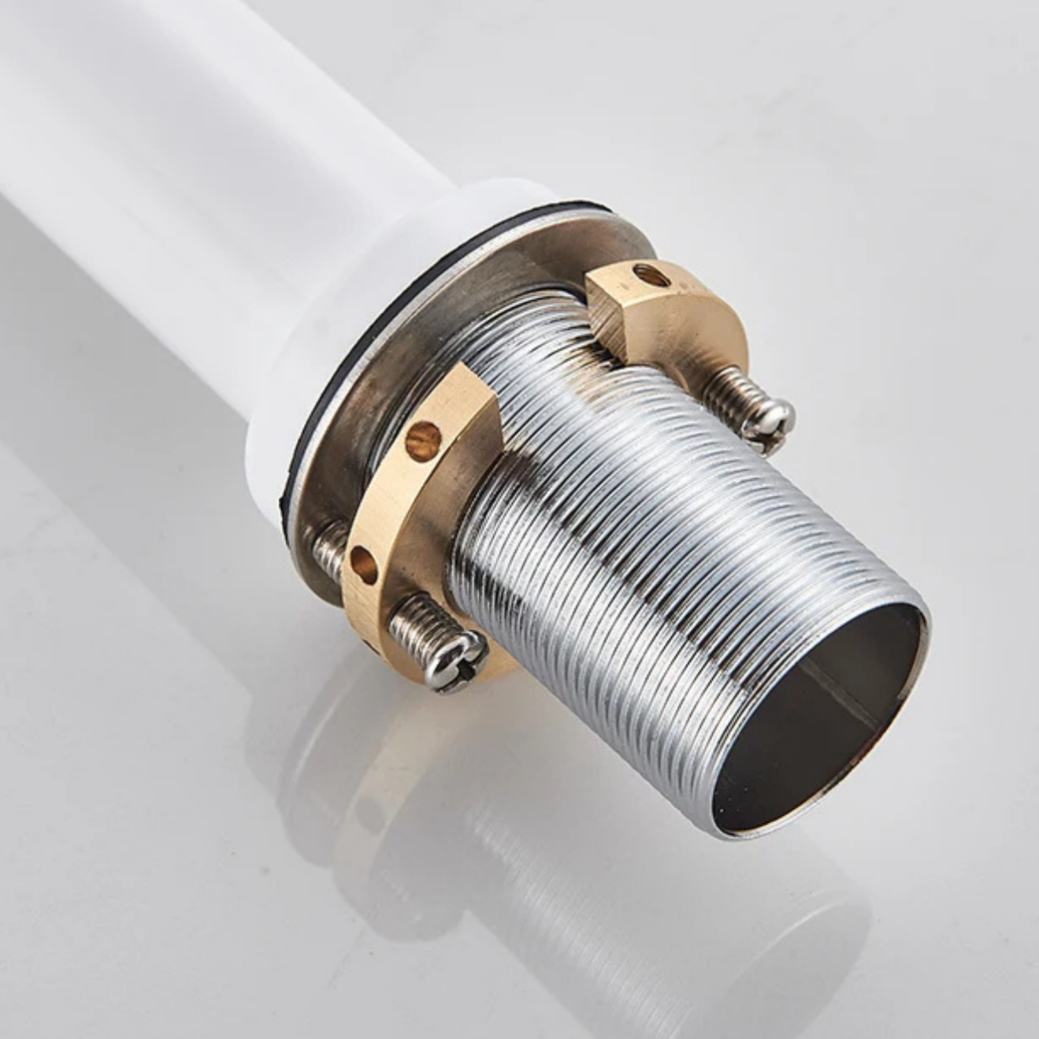 Elvheim - Bathroom Basin Faucet Single Handle Hot and Cold Mixer Tap