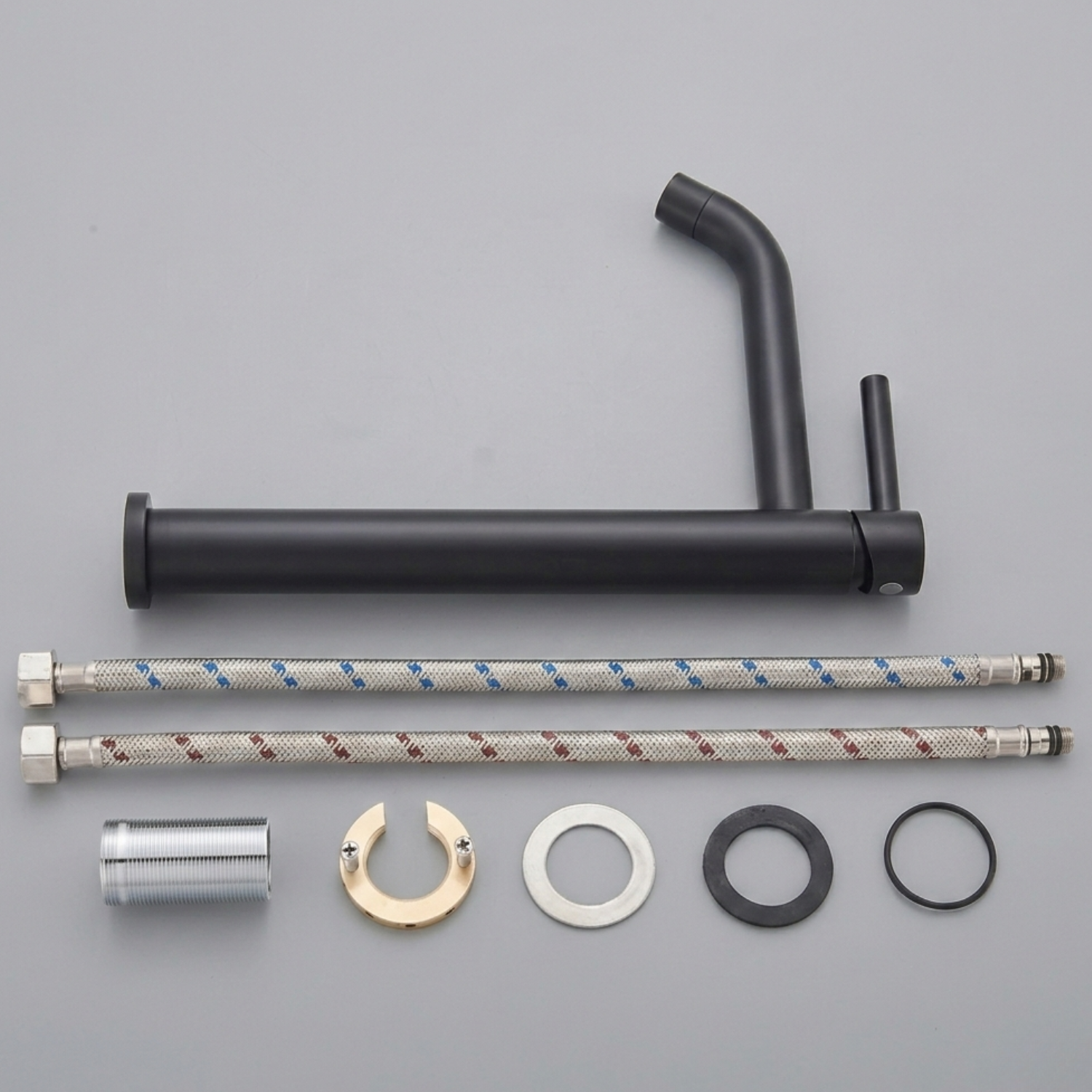 Elvheim - Bathroom Basin Faucet Single Handle Hot and Cold Mixer Tap