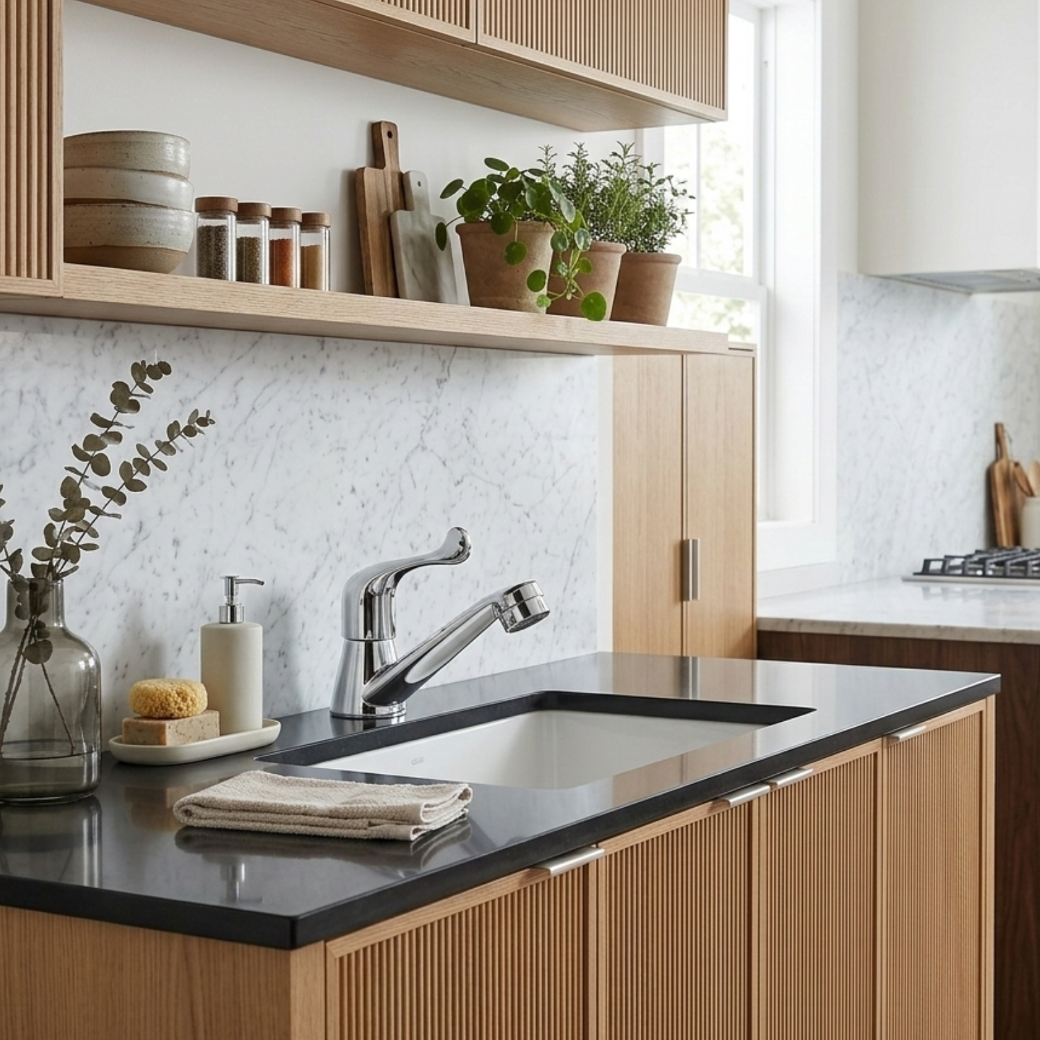 Frostgard - Chrome Lever Sink Tap for Bathroom & Kitchen Wash Basin