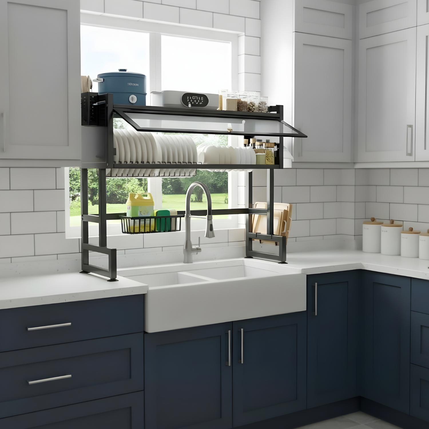 Narvik - Kitchen Over The Sink Dish Rack