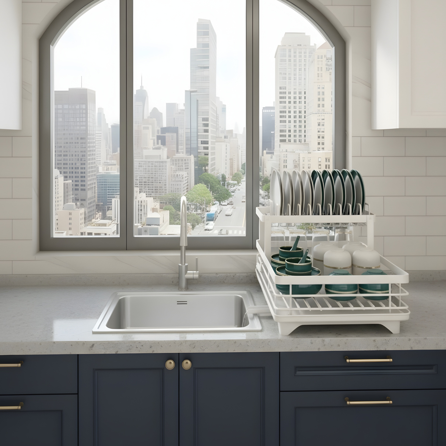 Kitchen Dish Rack 16.7"