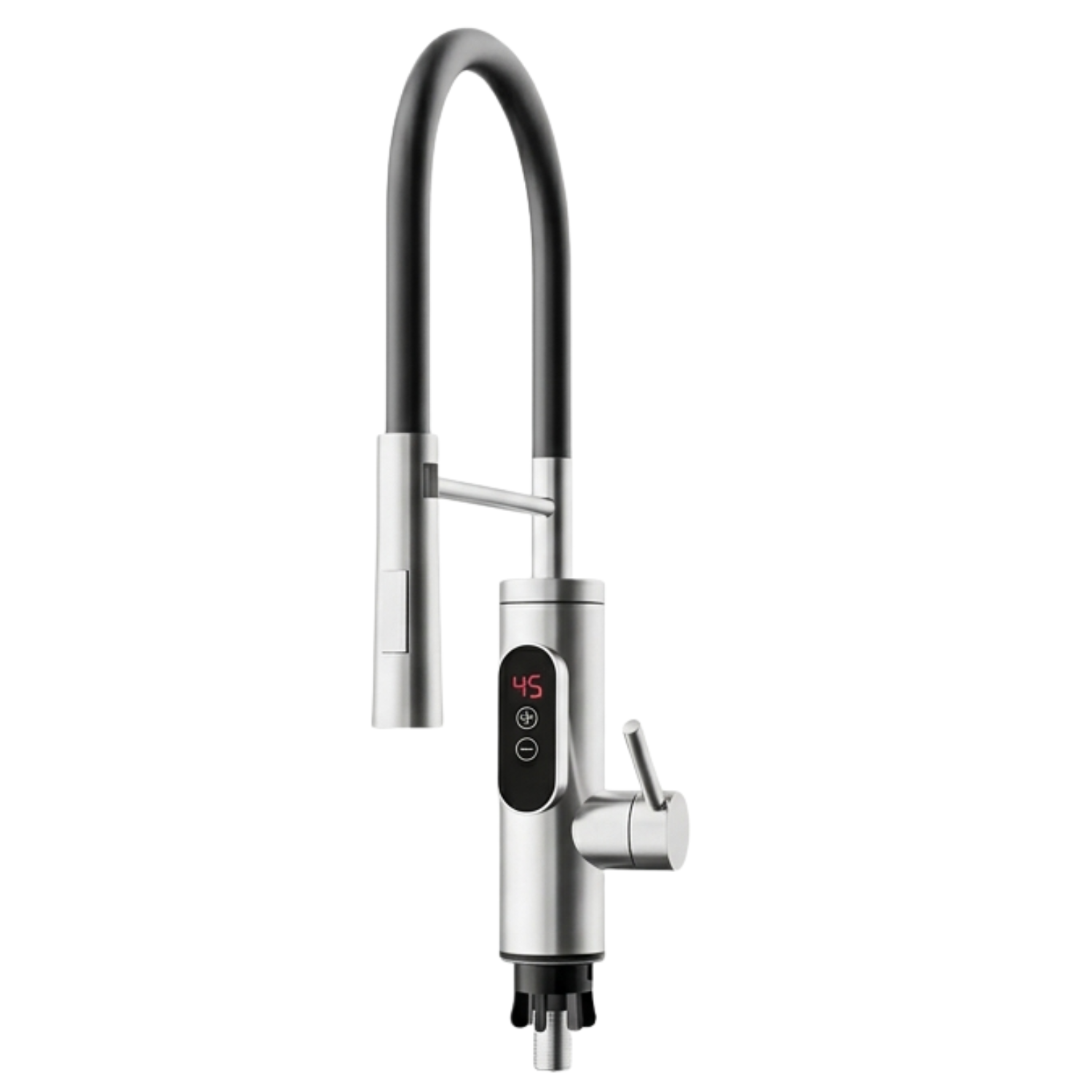 Oslo – Electric Water Heater 220V Instant Hot Water Faucet with Digital Display , Tankless Under-Sink Kitchen Tap, EU Plug