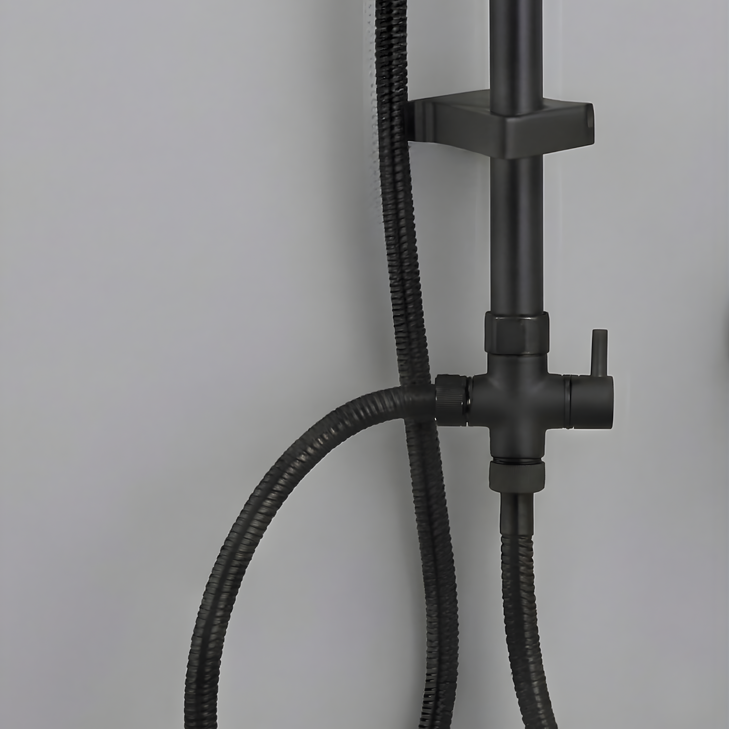Sarek - Rainfall Shower Column Set with Handheld Shower & Wall Mounted Mixer Tap