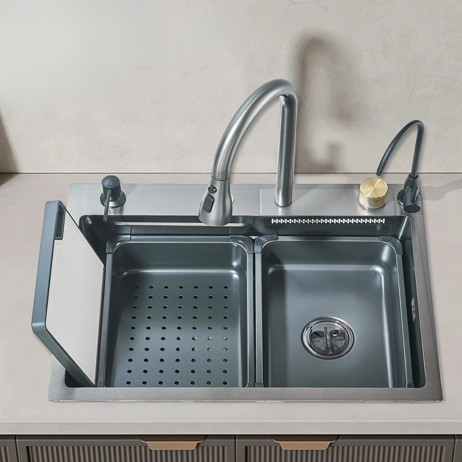 Sorflarke - Waterfall Kitchen Sink
