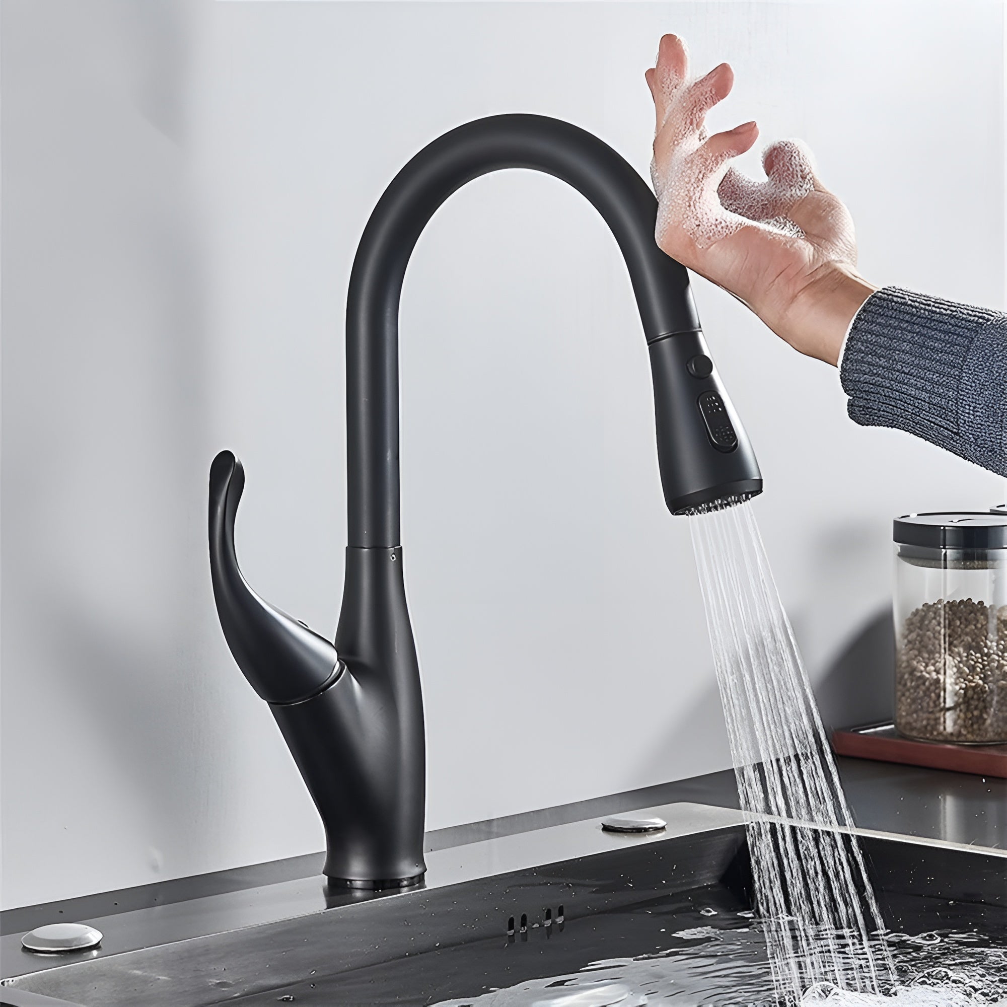 kitchen faucet halden touch function