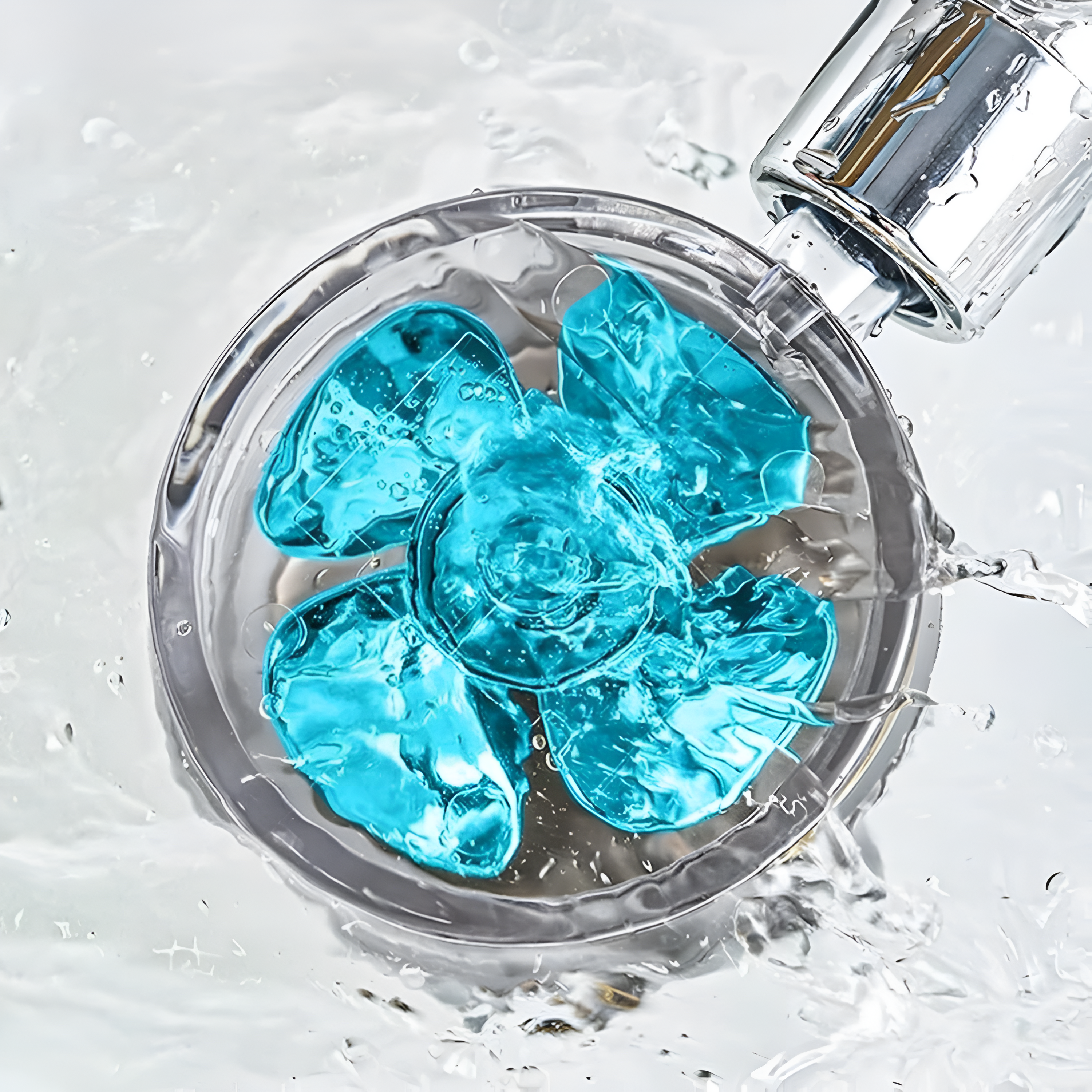 Shower head with water filter